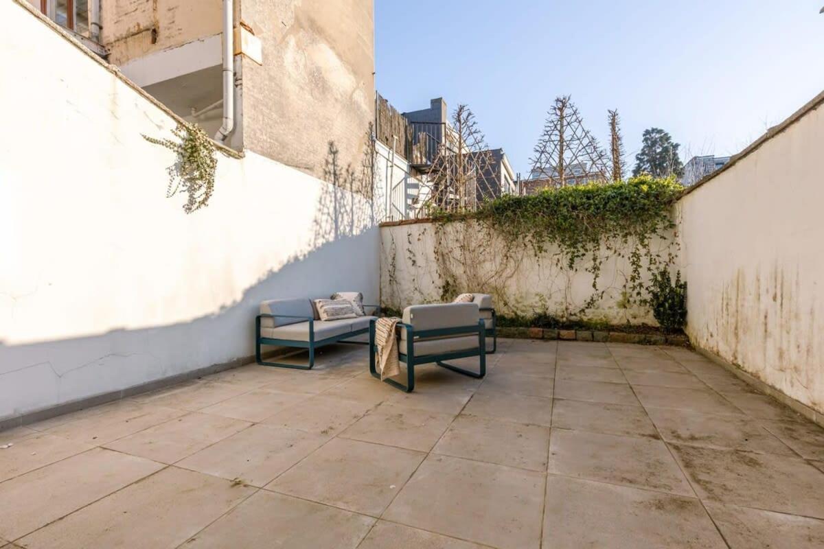 House With Large And Sunny Terrace Villa Antwerpen Eksteriør bilde